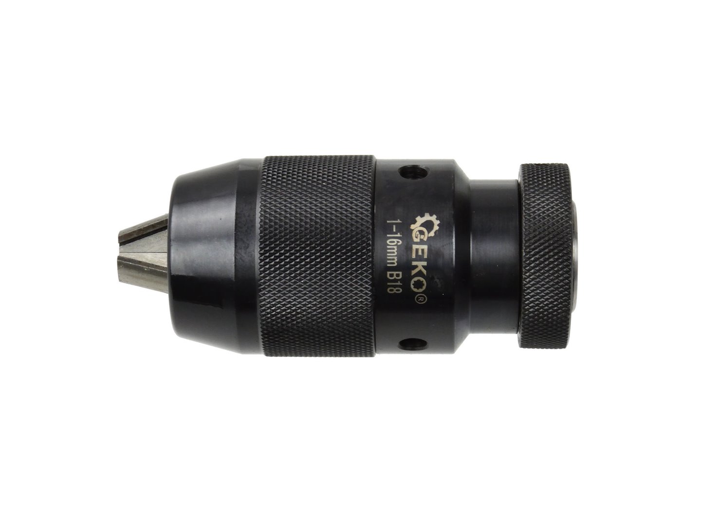 Hlava pro vrtačku 1–16 mm B18 Profi – detail upínacího mechanismu