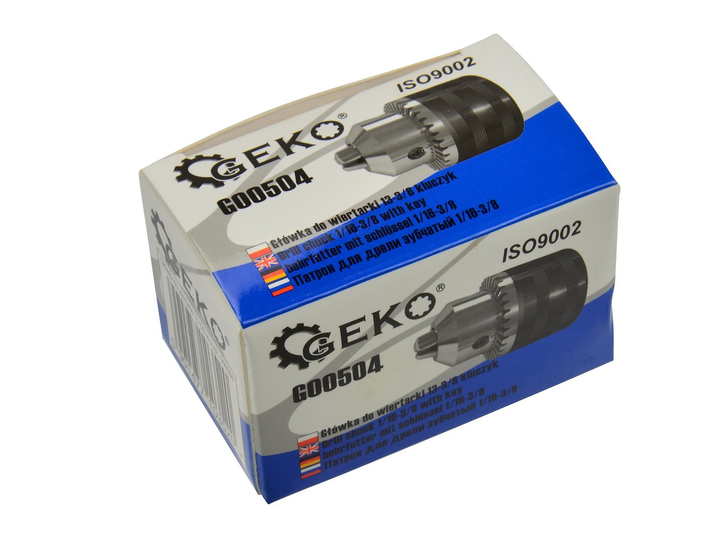 Hlava pro vrtačku 13-3/8" s klíčem – Geko G00504 4