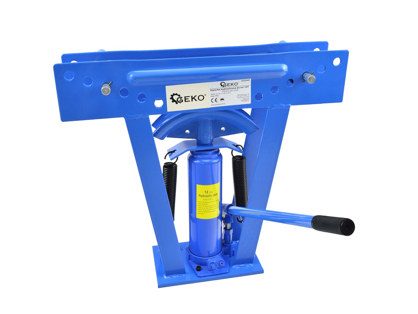 Hydraulická ohýbačka trubek 12T Geko – hydraulický mechanismus