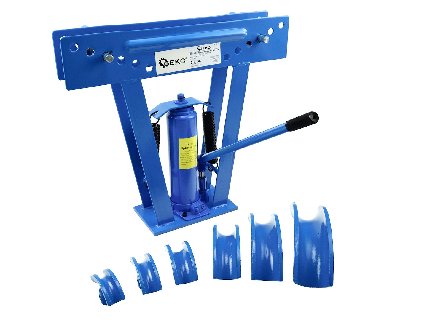 Hydraulická ohýbačka trubek 12T – Geko G02040 8