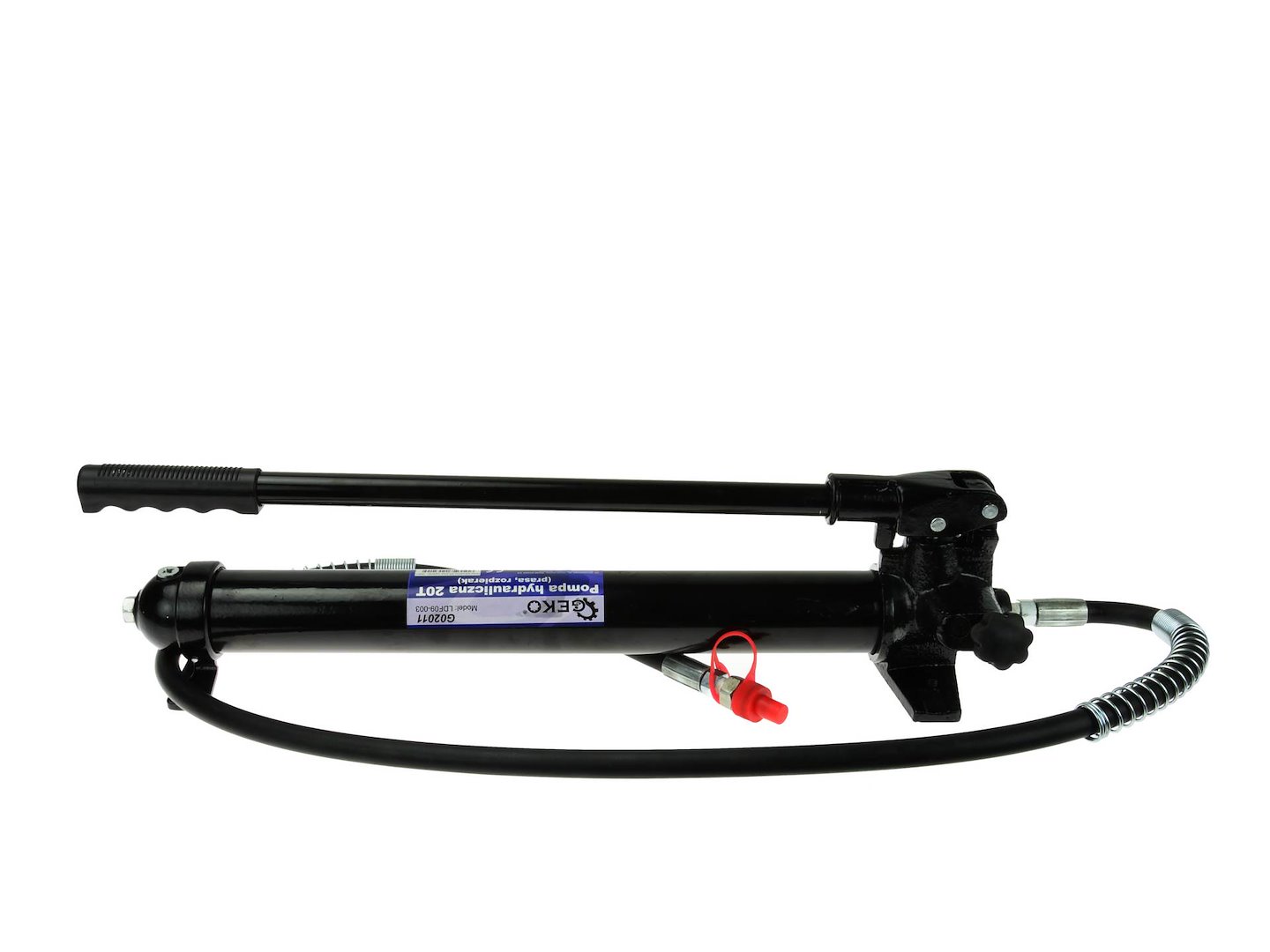 Hydraulická pumpa 20T Geko – celkový pohled na zařízení
