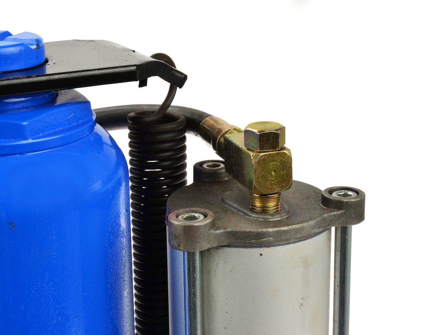 Hydraulicko-pneumatický zvedák 20T Geko – konstrukční detail