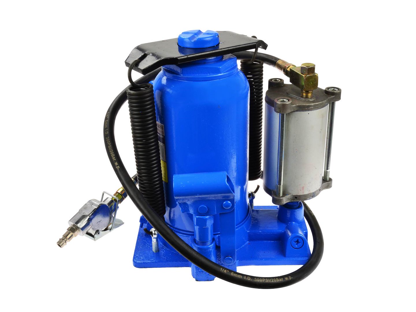 Hydraulicko-pneumatický zvedák 20T Geko – celkov pohled