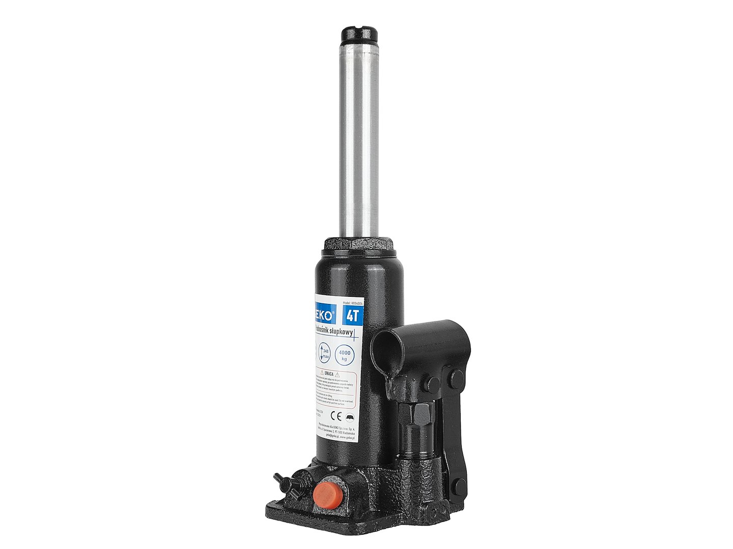Hydraulický sloupový zvedák 4T GEKO – bezpečnostní ventil