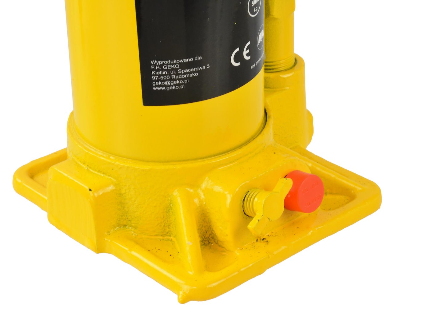 Hydraulický sloupový zvedák 5T Geko – detail podstavy