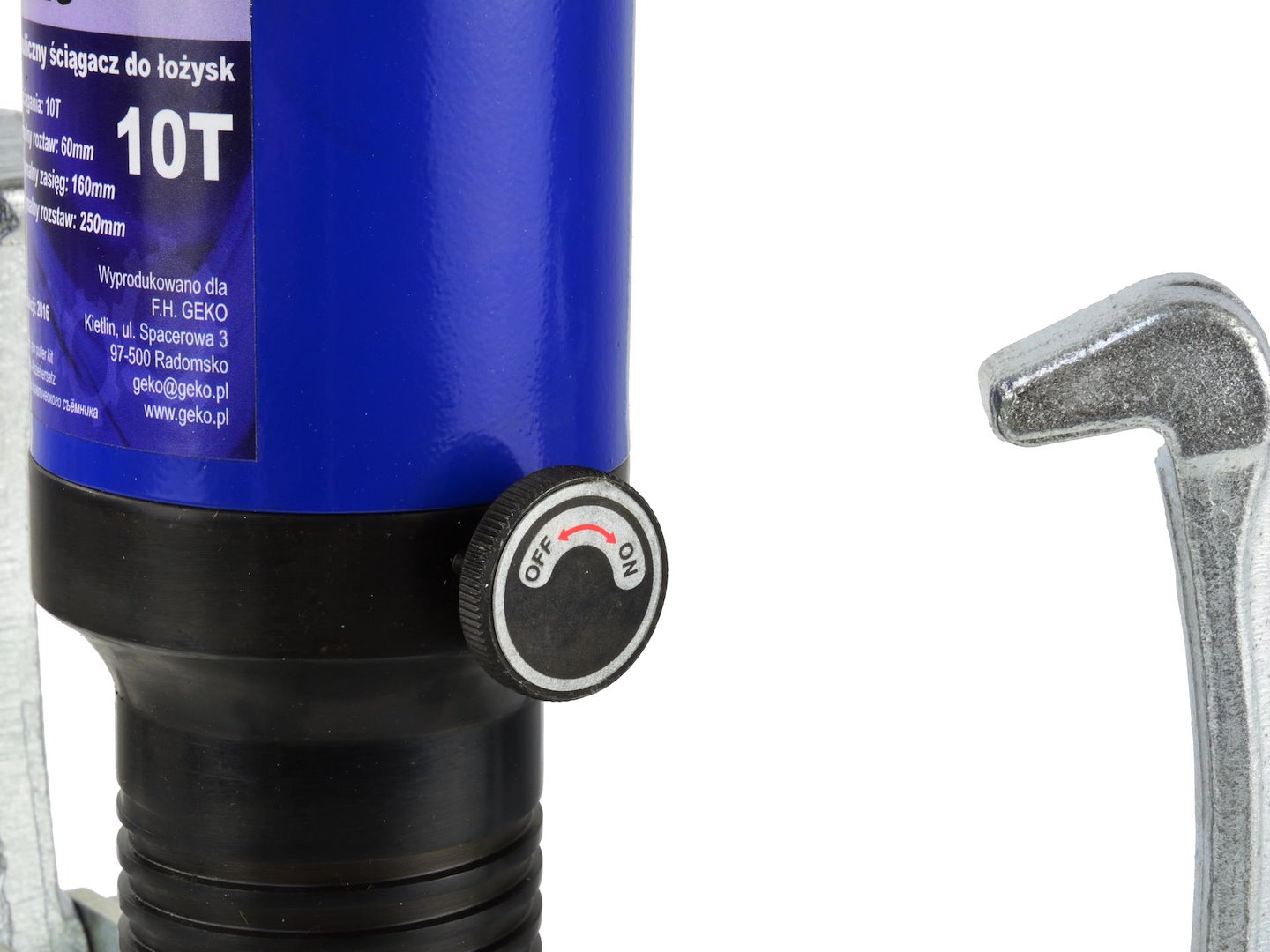 Hydraulický stahovák ložisek 10T (2-ramenný) – Geko G00911 5