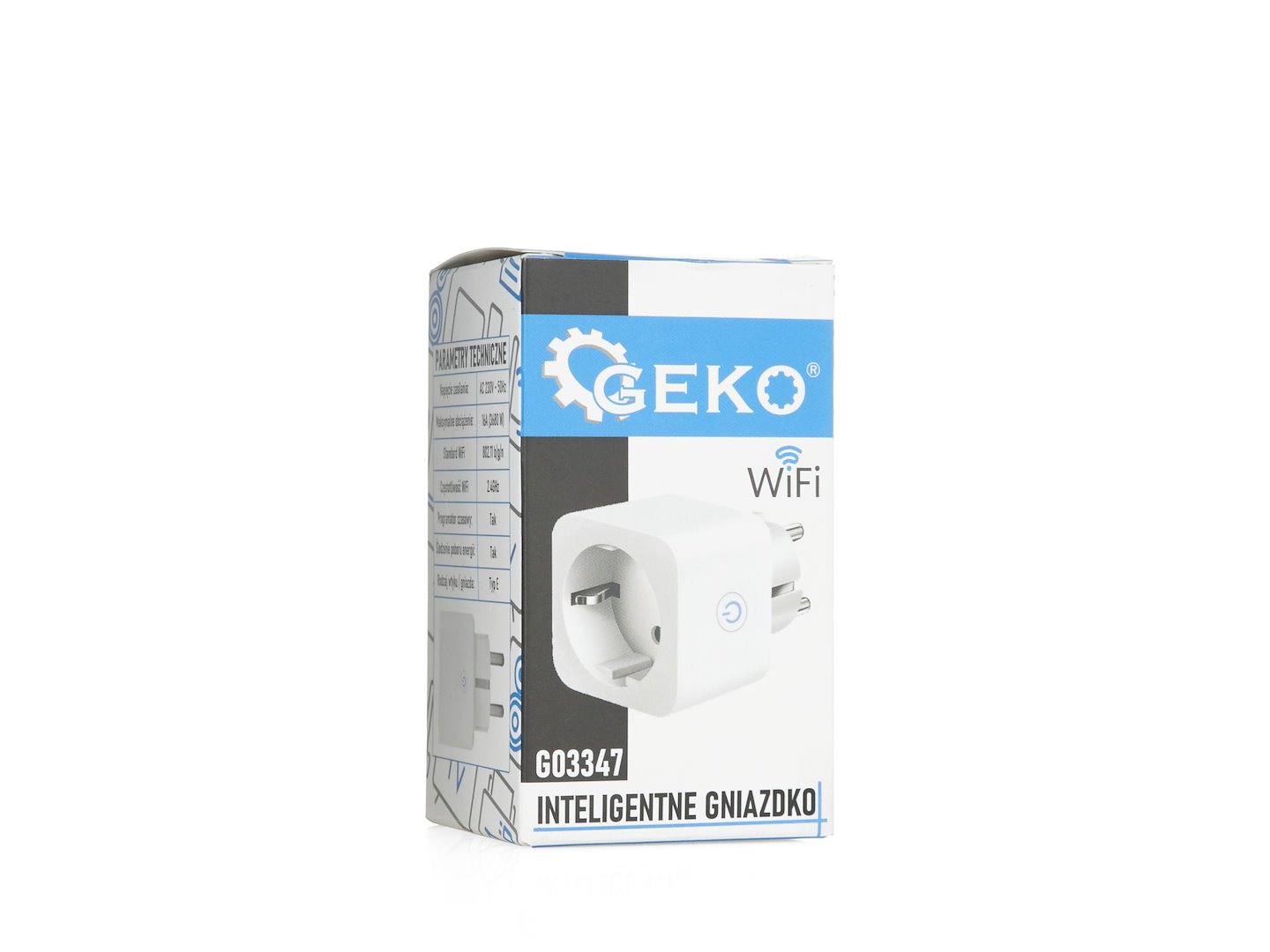 Inteligentní zásuvka WiFi 16A Geko 4