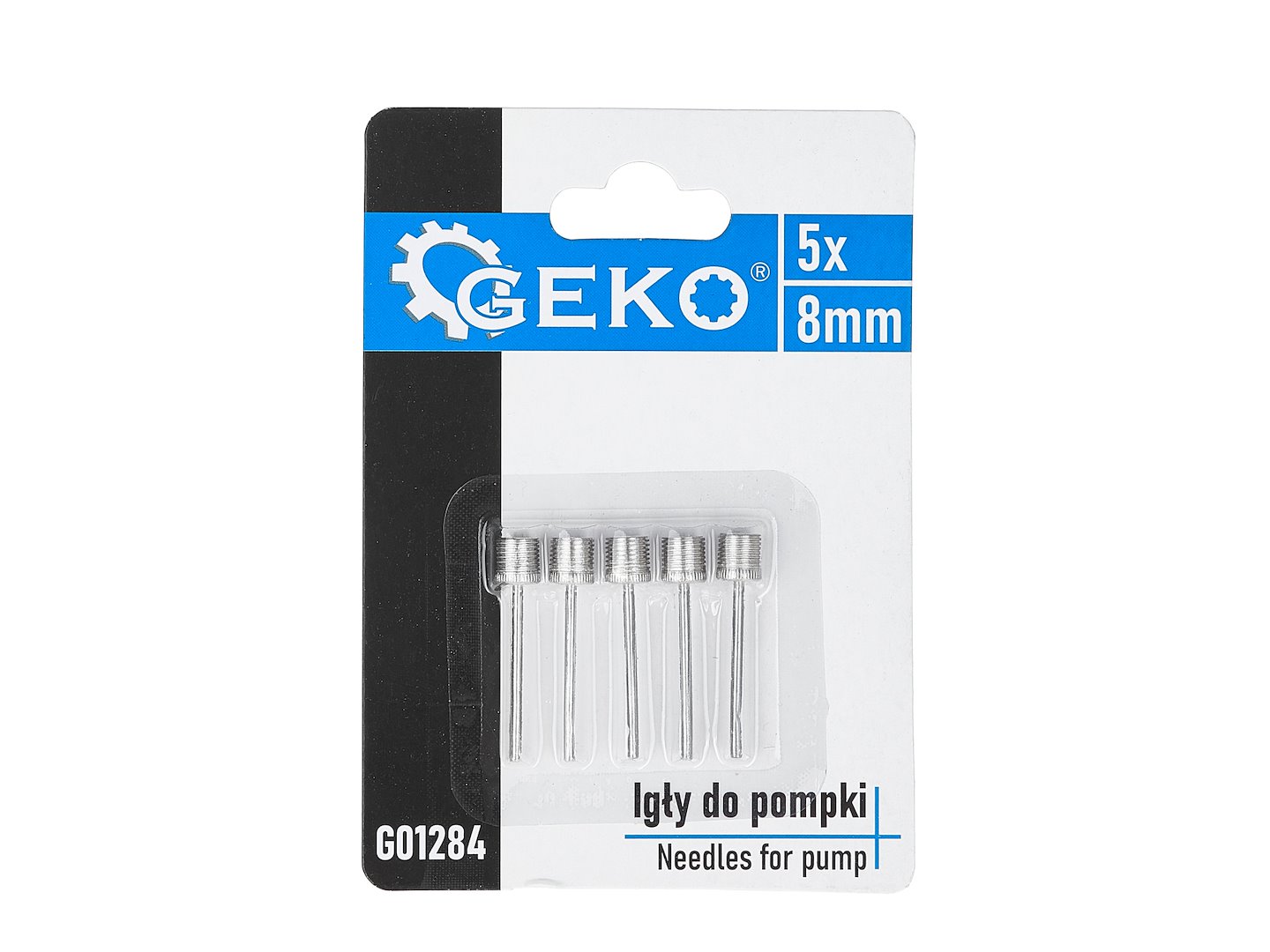 Jehly pro pumpu 8 mm sada 5 ks Geko – použití s pumpou
