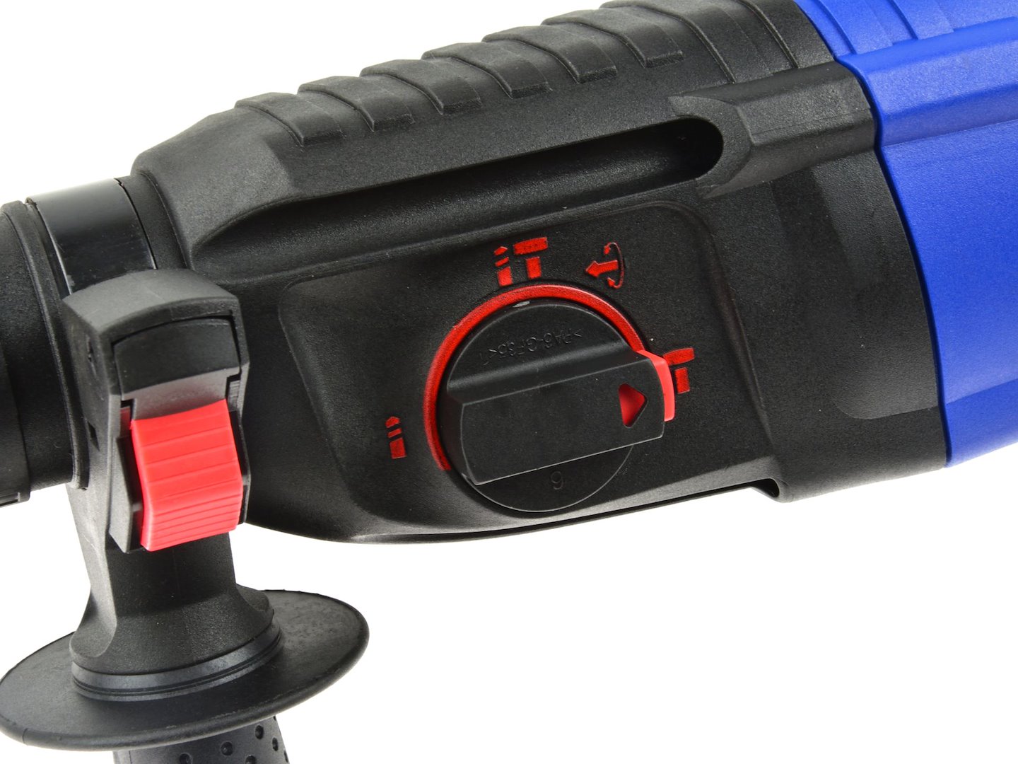 Příklepové kladivo Geko SDS+ 800 W s kufrem a příslušenstvím 4