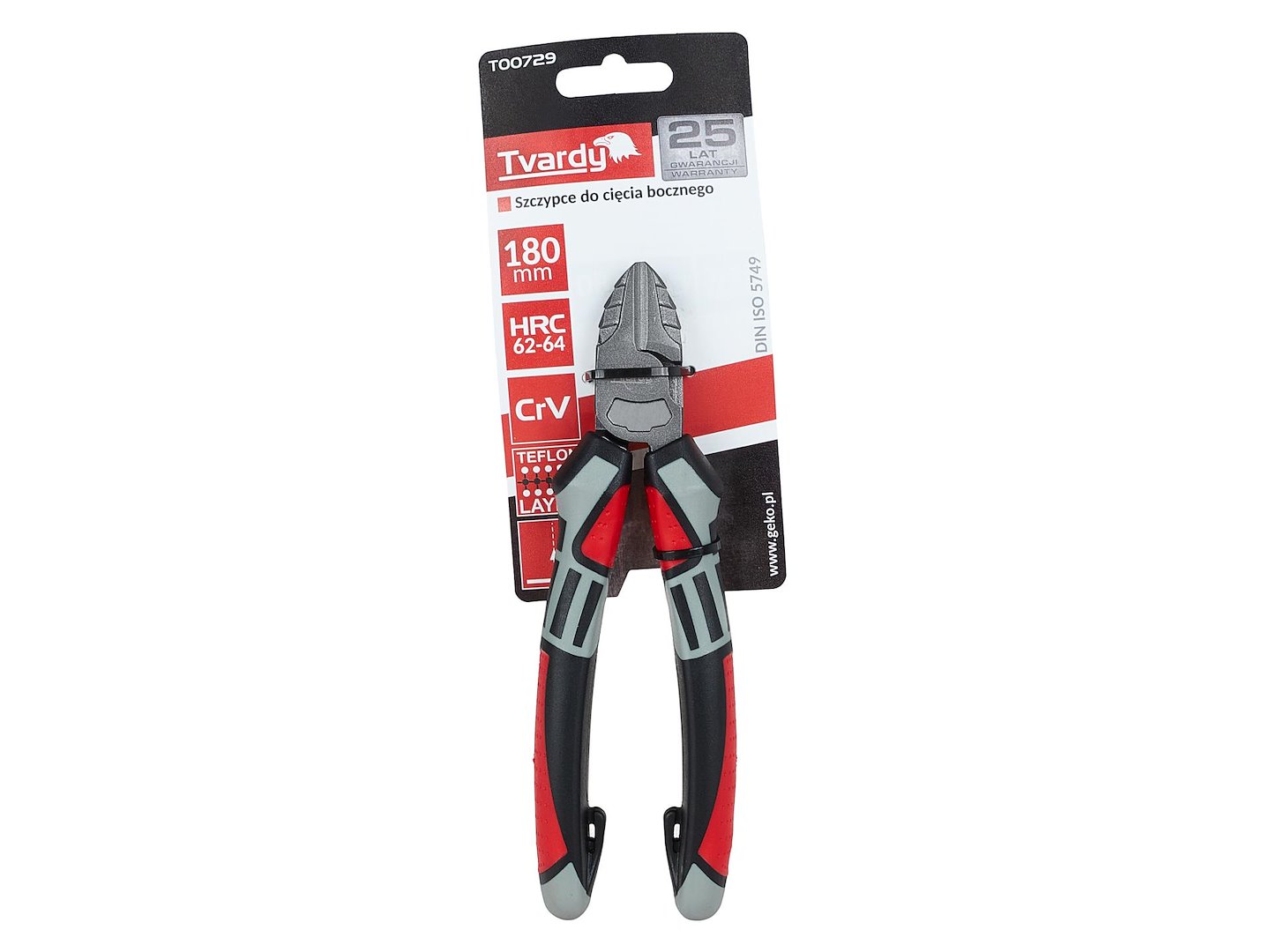 Kleště na boční stříhání 180 mm CrV Geko 4