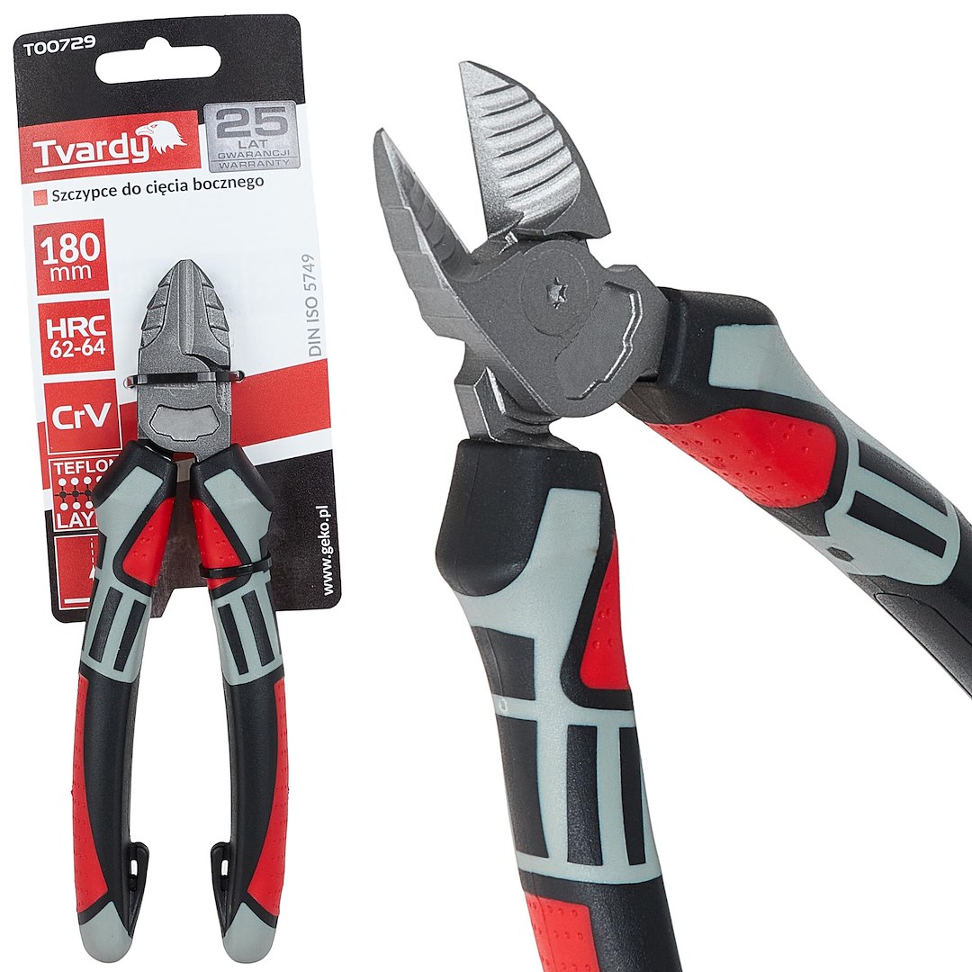 Kleště na boční stříhání 180 mm CrV – celkový pohled