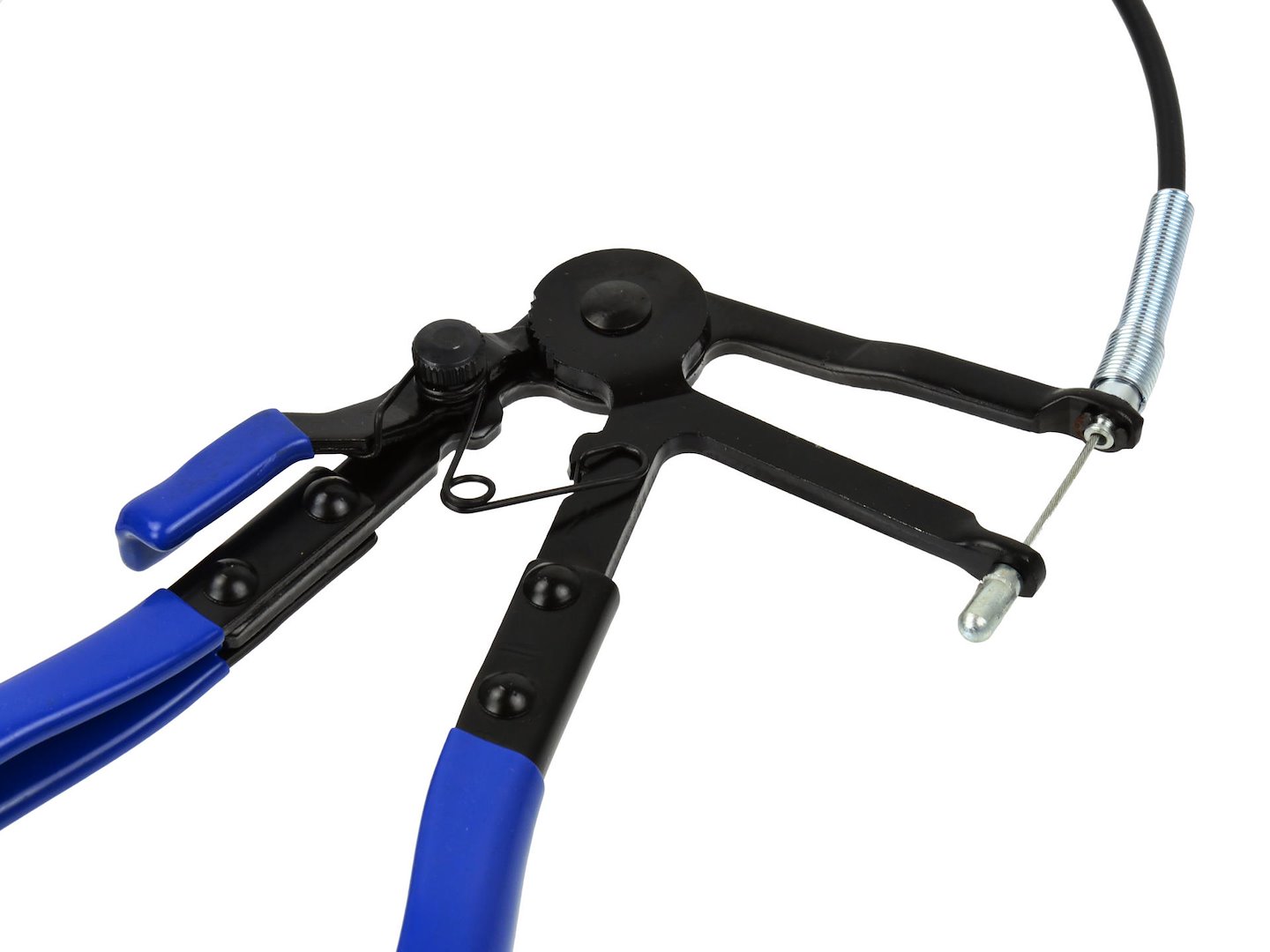 Kleště na páskové svorky s lanem Geko – ergonomická rukojeť