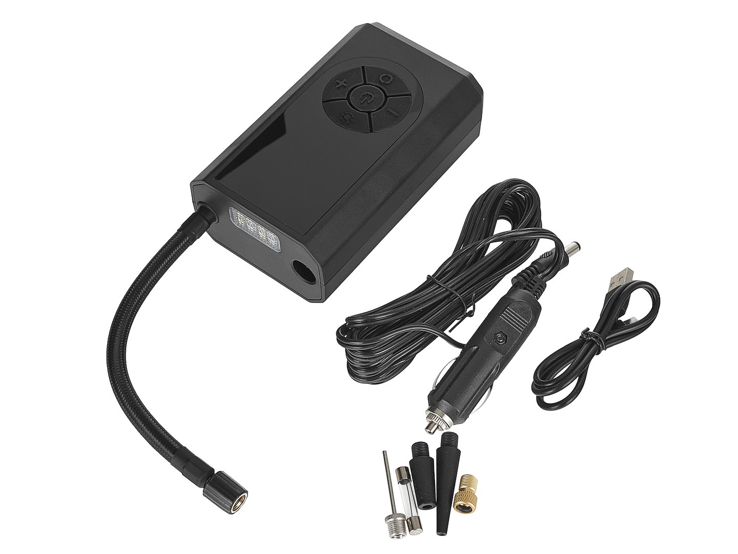 Kompresor na kolo/auto 4000 mAh 84 W – použití na automobilové pneumatice