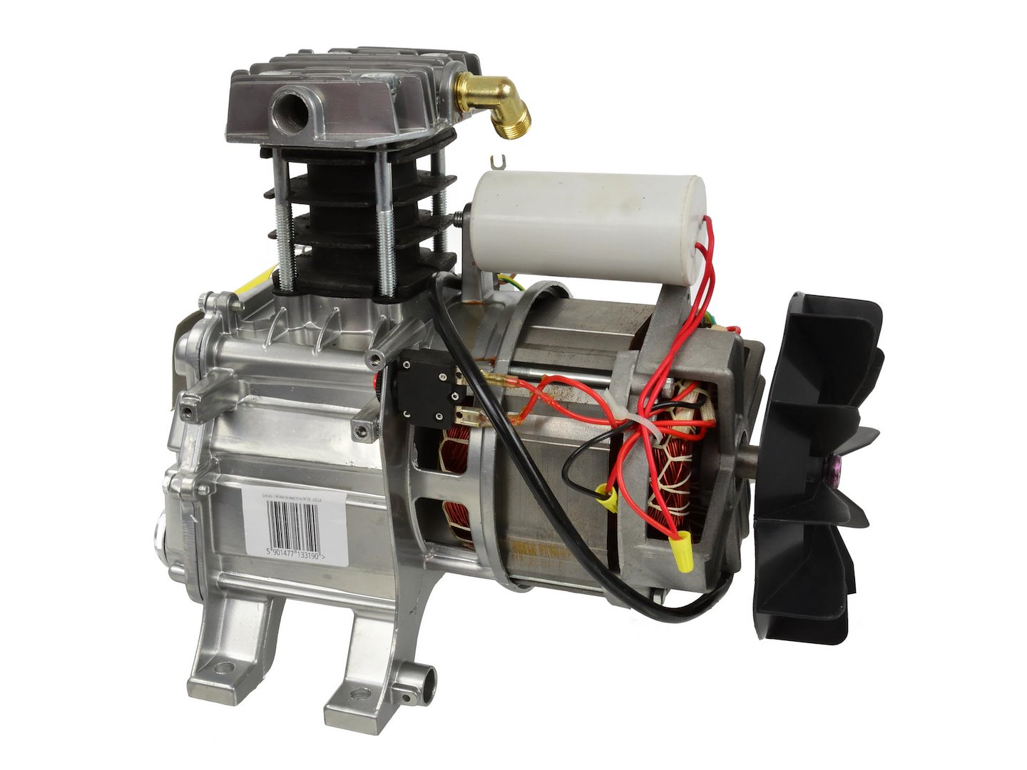 Kompresorový motor Geko G80326 – detail válců