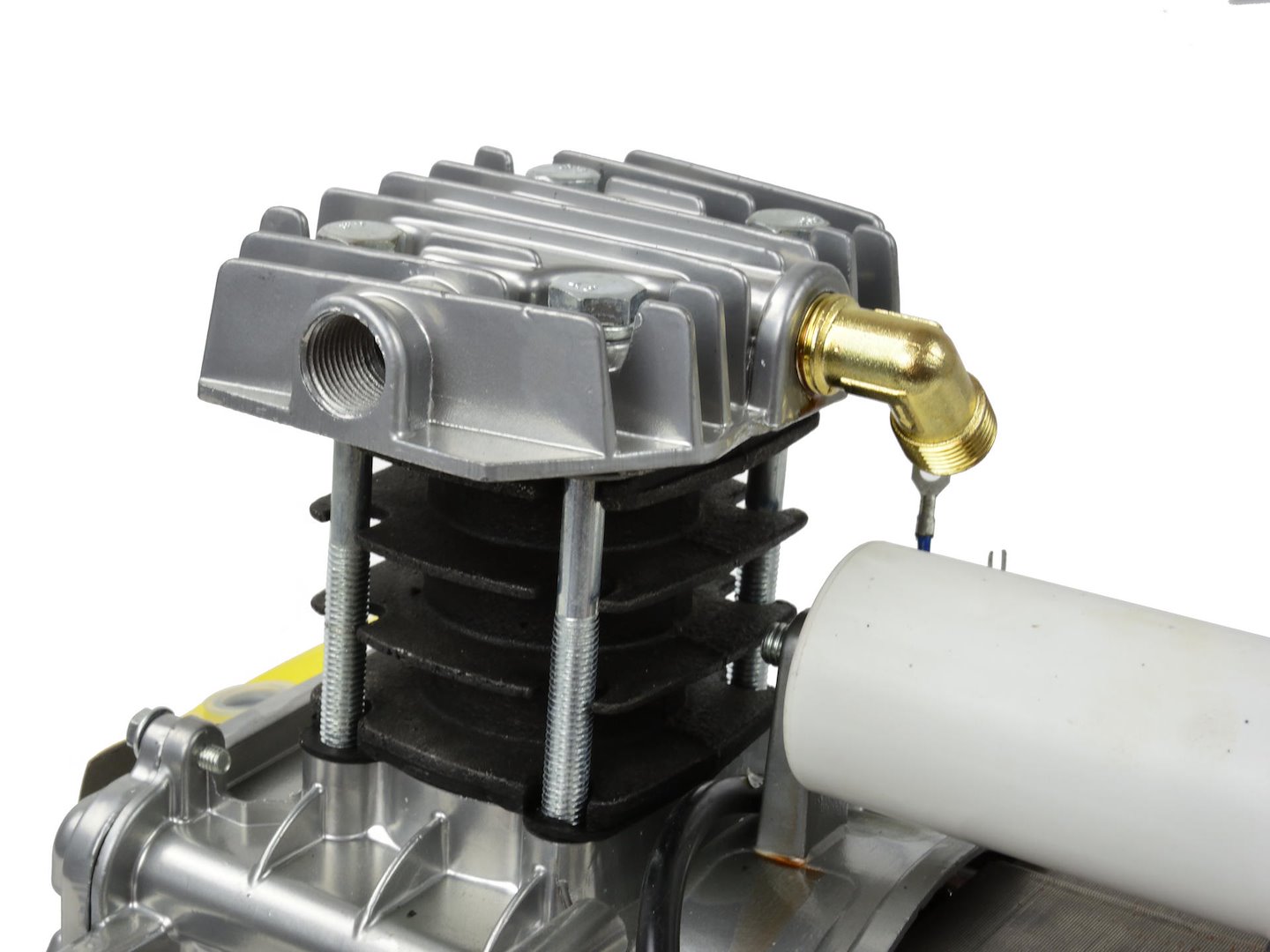 Kompresorový motor Geko G80326 – detail olejového mazání