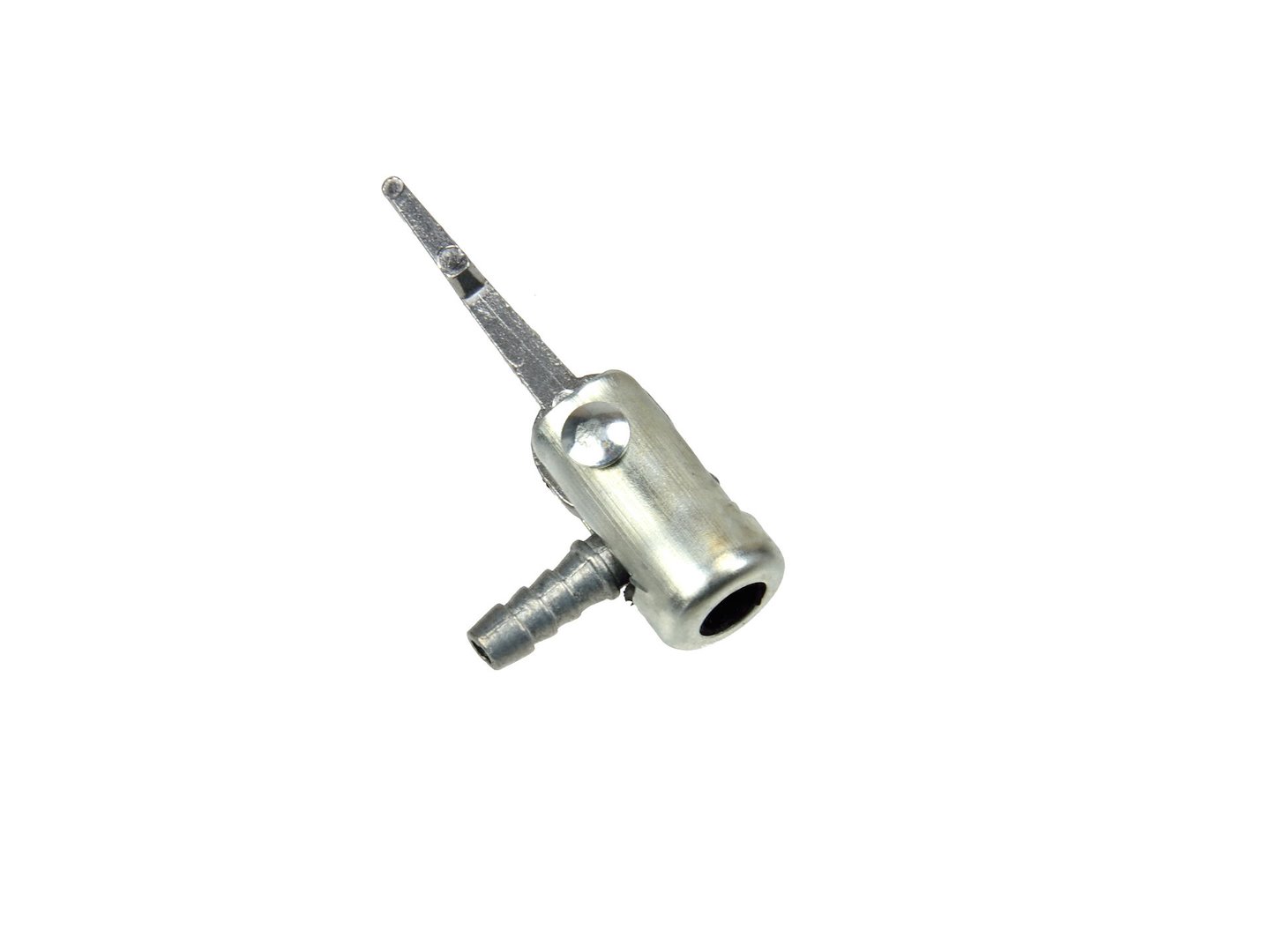 Kovová koncovka pro pumpování Geko G01289 – detail samosvorného mechanismu