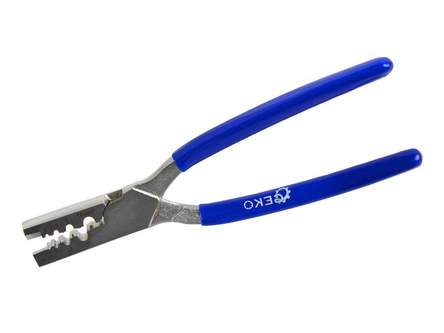 Krimpovací kleště Geko 0,5–16 mm² – celkový pohled