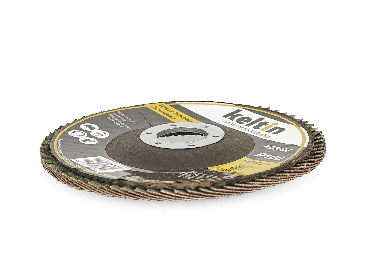 Lamelový kotouč 125 mm P100 – balení 10 kusů Geko