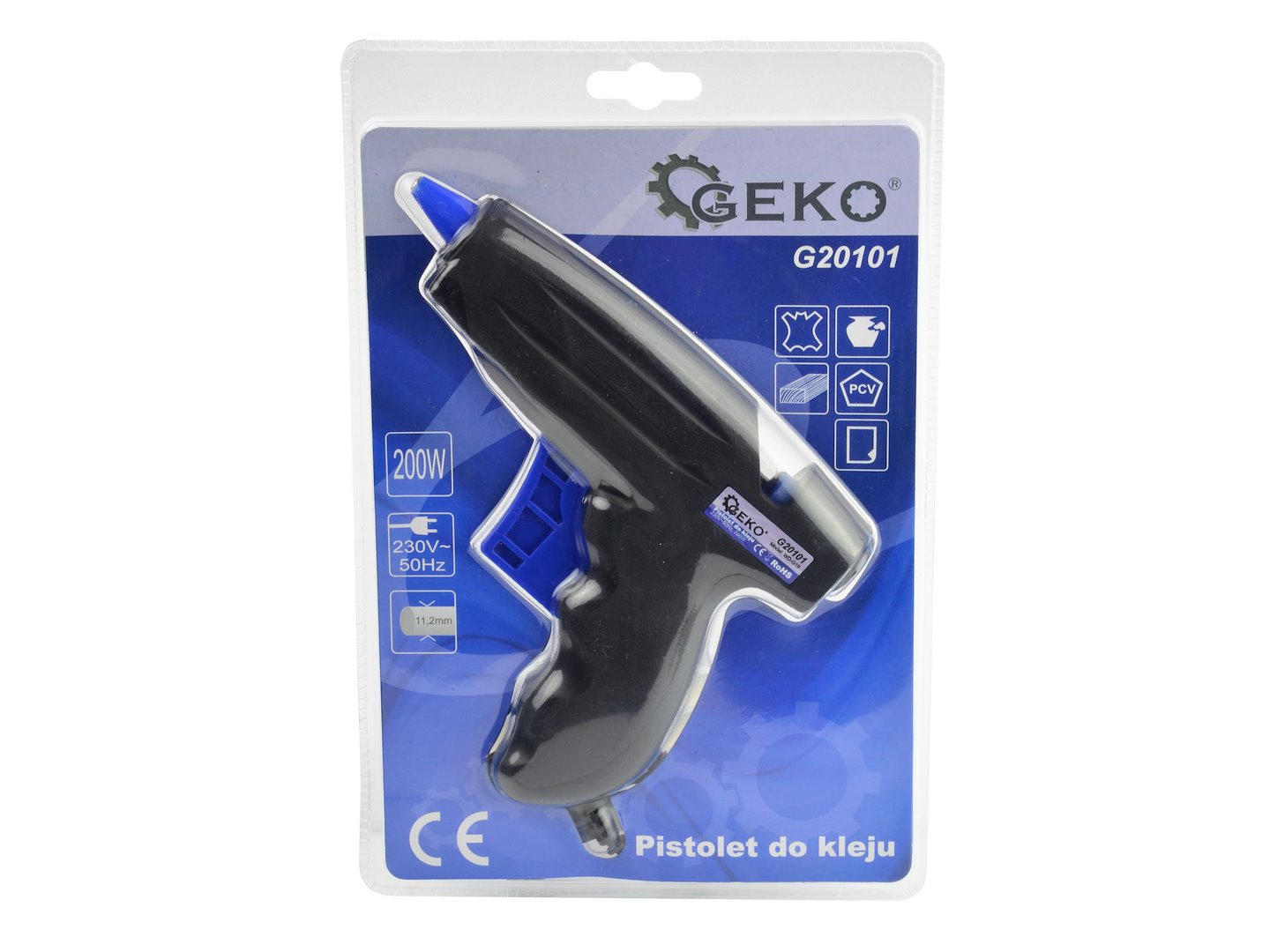 Lepicí pistole 200 W – 11,2 mm Geko 6