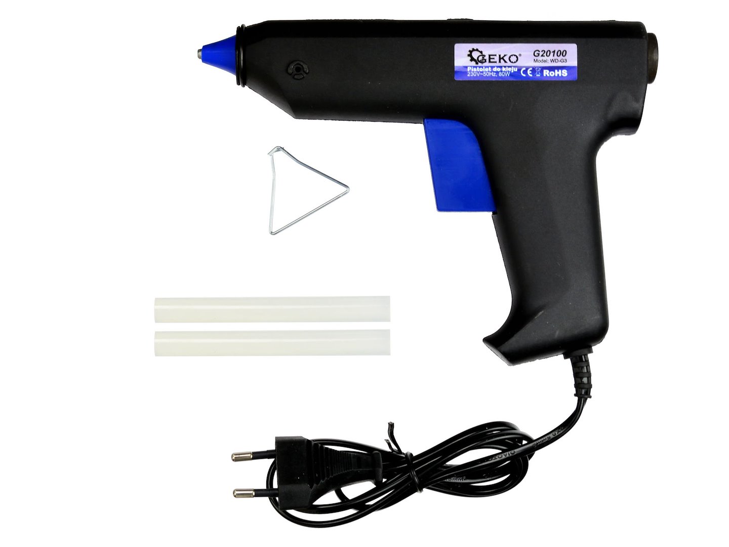 Lepicí pistole Geko 80 W 11,2 mm – celkový pohled