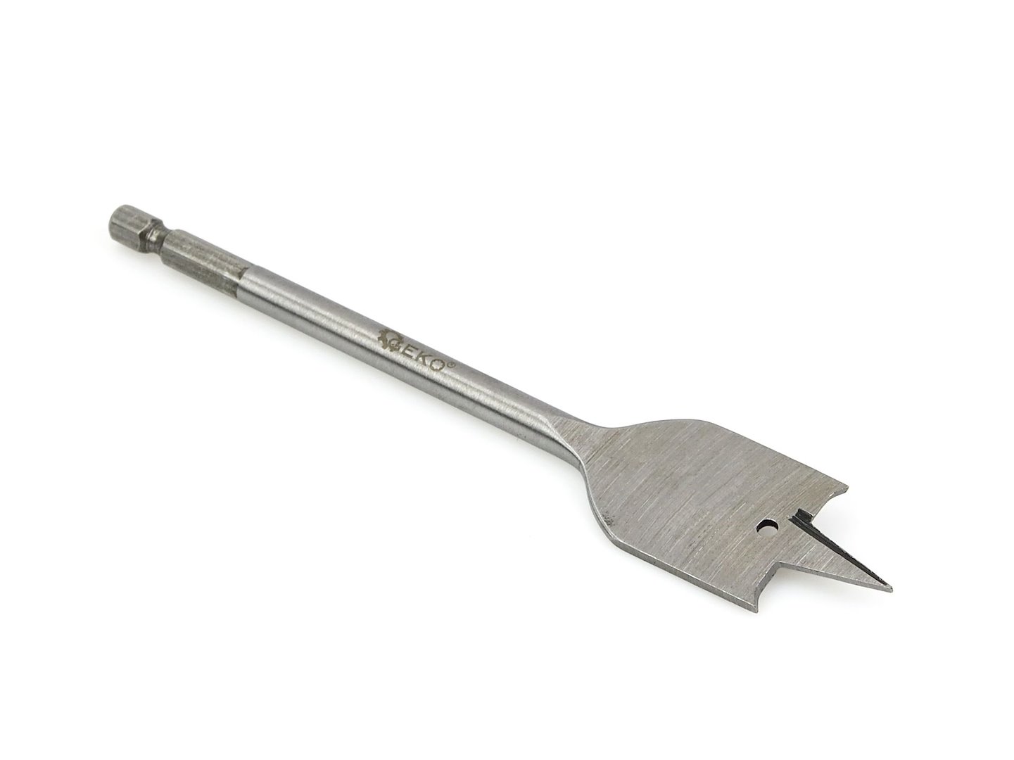 Lopatkové vrtáky do dřeva 28x152mm HEX – pohled na sadu vrtáků