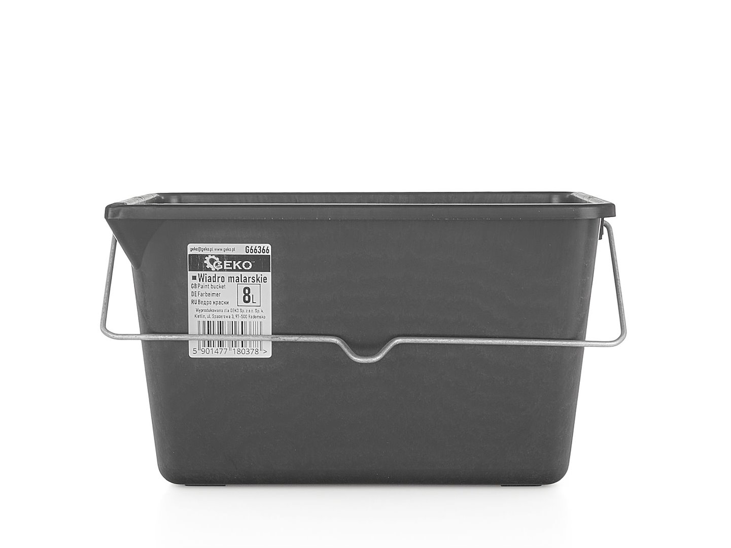 Malířské vědro 8 l Geko – ergonomická rukojeť