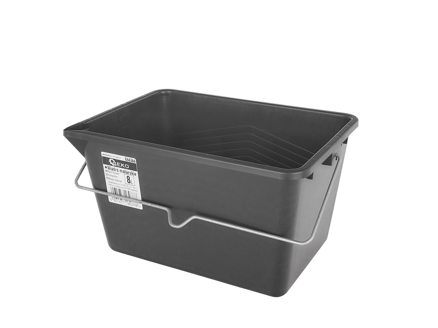 Malířské vědro 8 l Geko – detail konstrukce