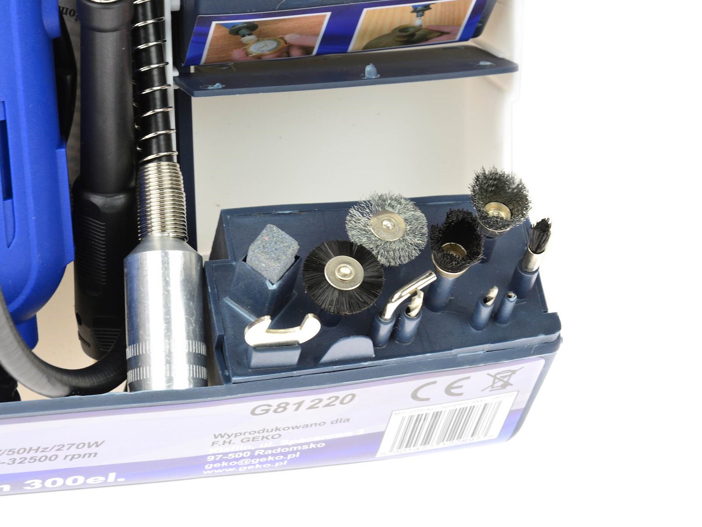 Geko G81220 – gravírování a frézování minibruskou