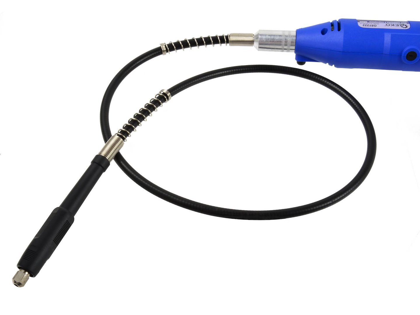 Geko G81222 mini bruska – broušení kovového dílu