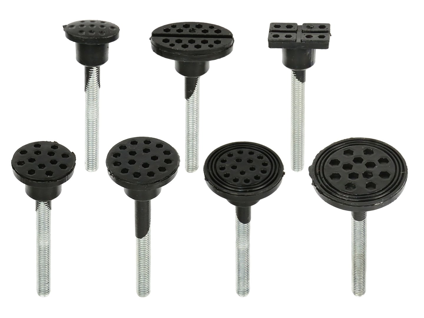 Mini sada pro odstranění promáčklin PDR – Geko G02645 (7 adaptérů) 5