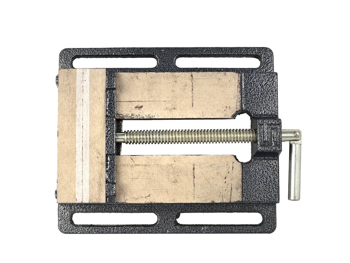 Modelářské svěráky Geko 125 mm – detail čelistí