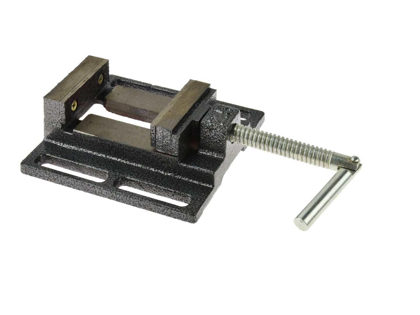 Modelářské svěráky 60 mm Geko – detail čelistí a otevření