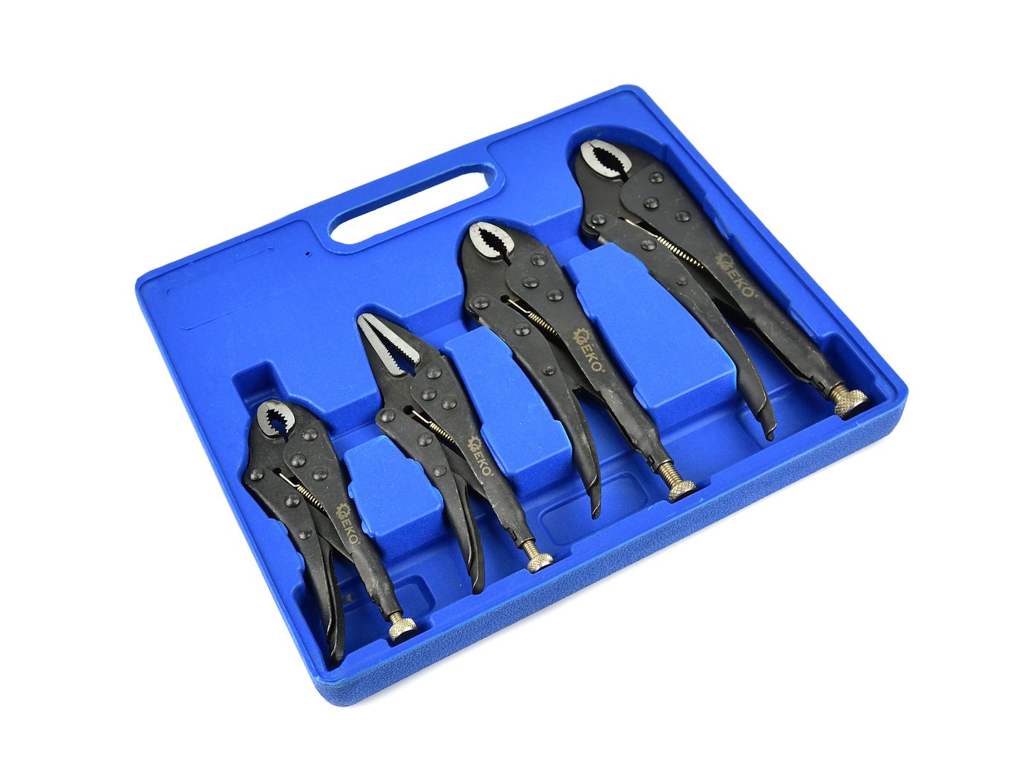 Morseovy kleště sada 4 ks – ergonomická rukojeť