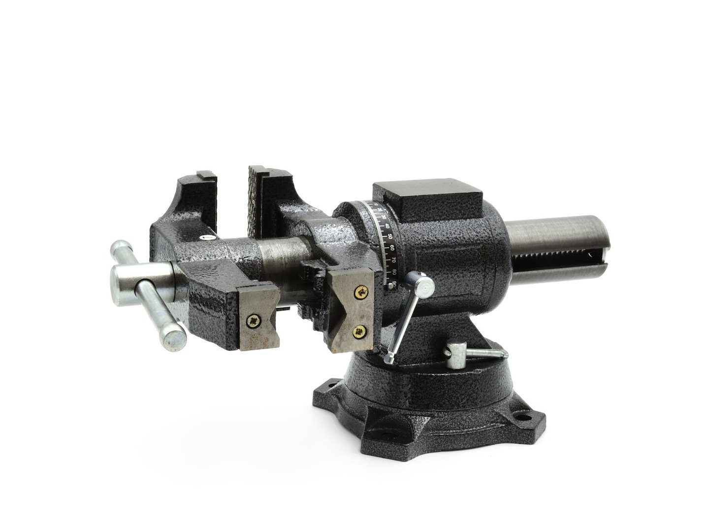 Multifunkční svěrák Geko 4 100 mm – detail čelistí