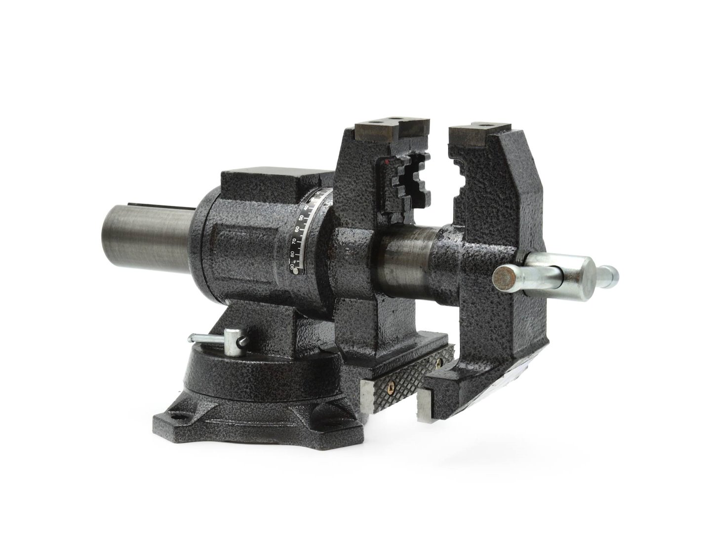 Multifunkční svěrák Geko 4 100 mm – upínací mechanismus