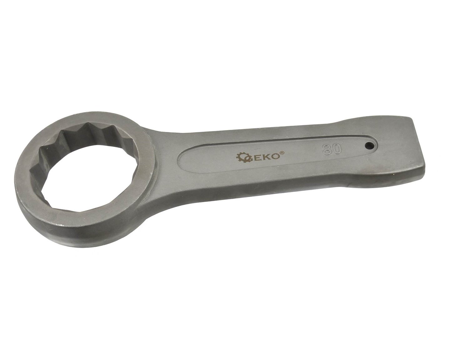 Nárazový klíč na zatloukání 80 mm Geko – detail pracovní části