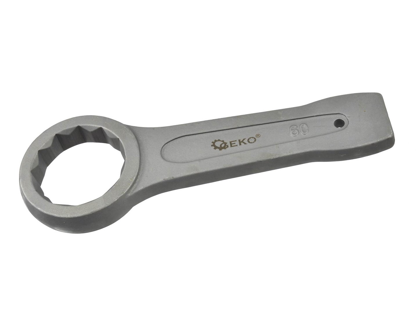 Nárazový klíč s okem pro zatloukání 60 mm Geko – detail oka pro zatloukání