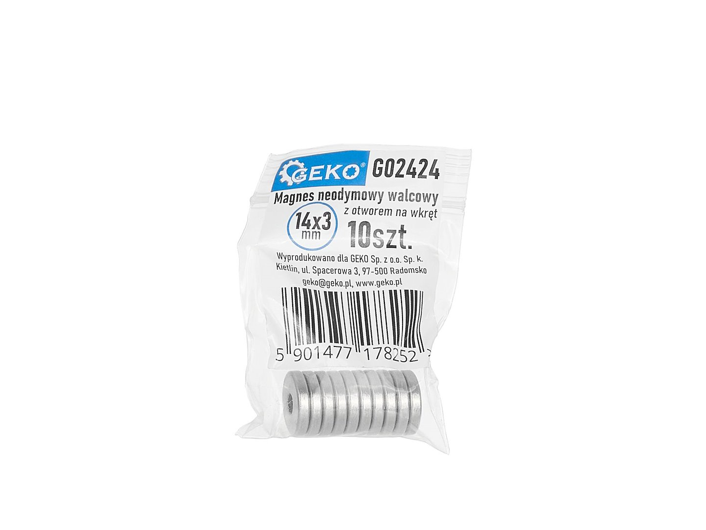 Neodymový válečkový magnet 14x3 mm – praktické použití v dílně
