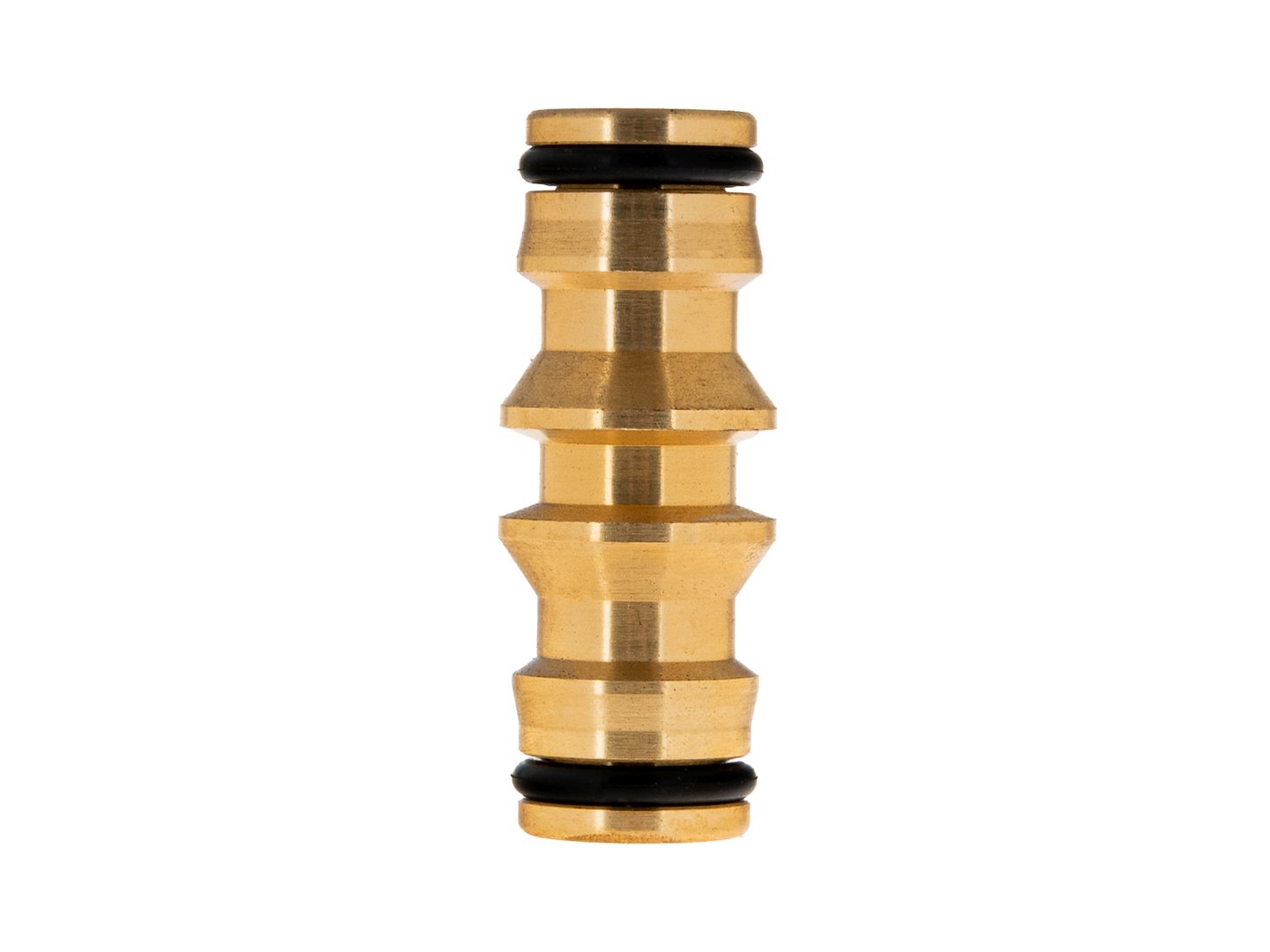 Nippel pro rychlospojky BRASS-LINE 10/80 – detail závitu a těsnění
