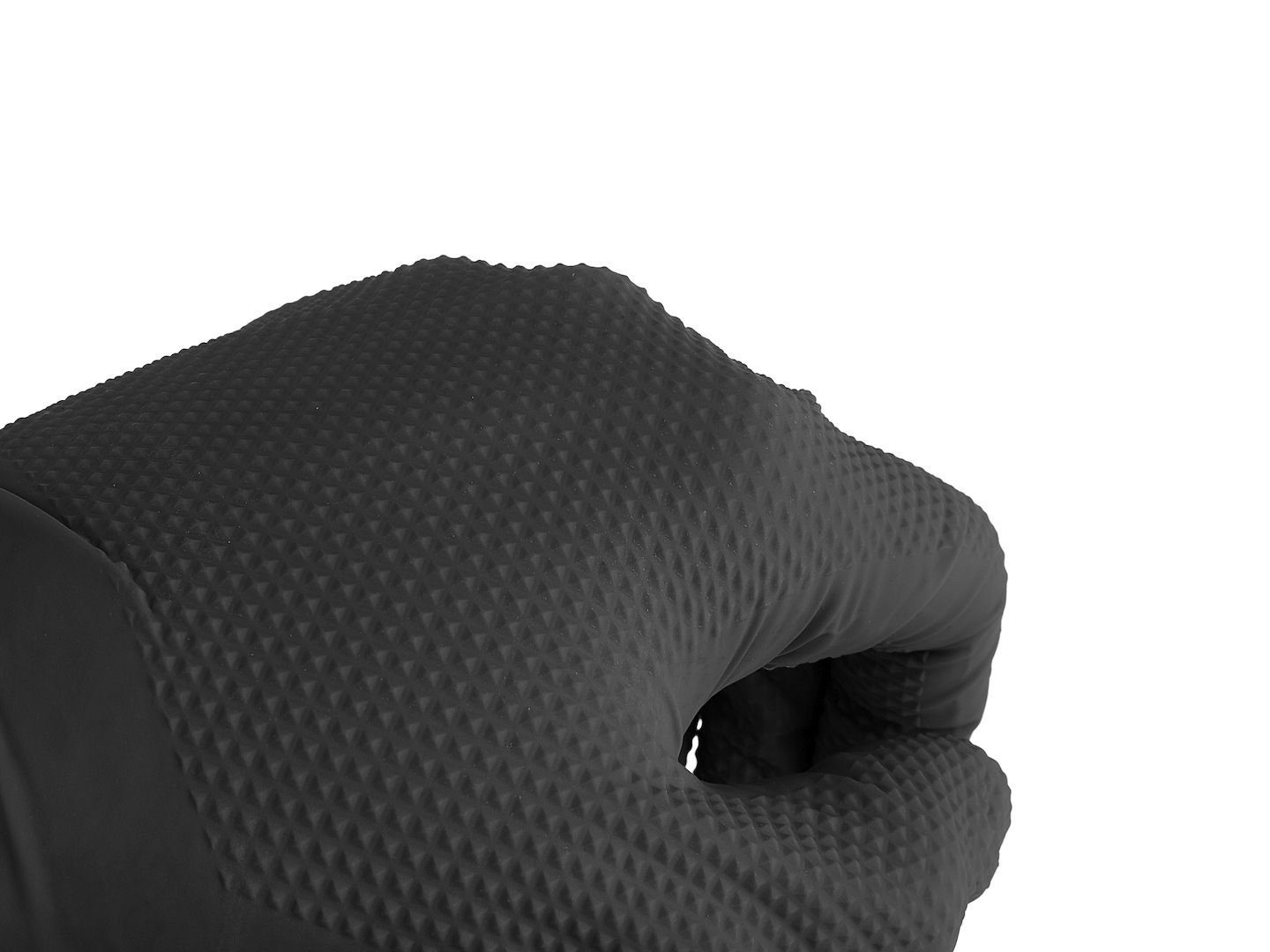 Nitrilové rukavice SOLID GRIP 3D – 50 ks, velikost S, černé | Geko G75200-S 4