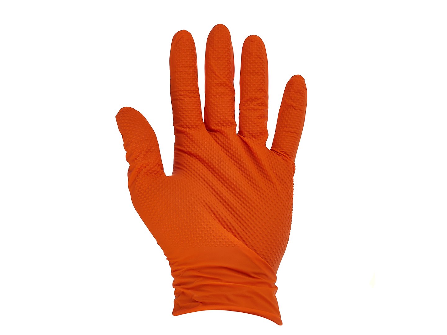 Nitrilové rukavice Geko SOLID GRIP S – zesílená úchopová část rukavice