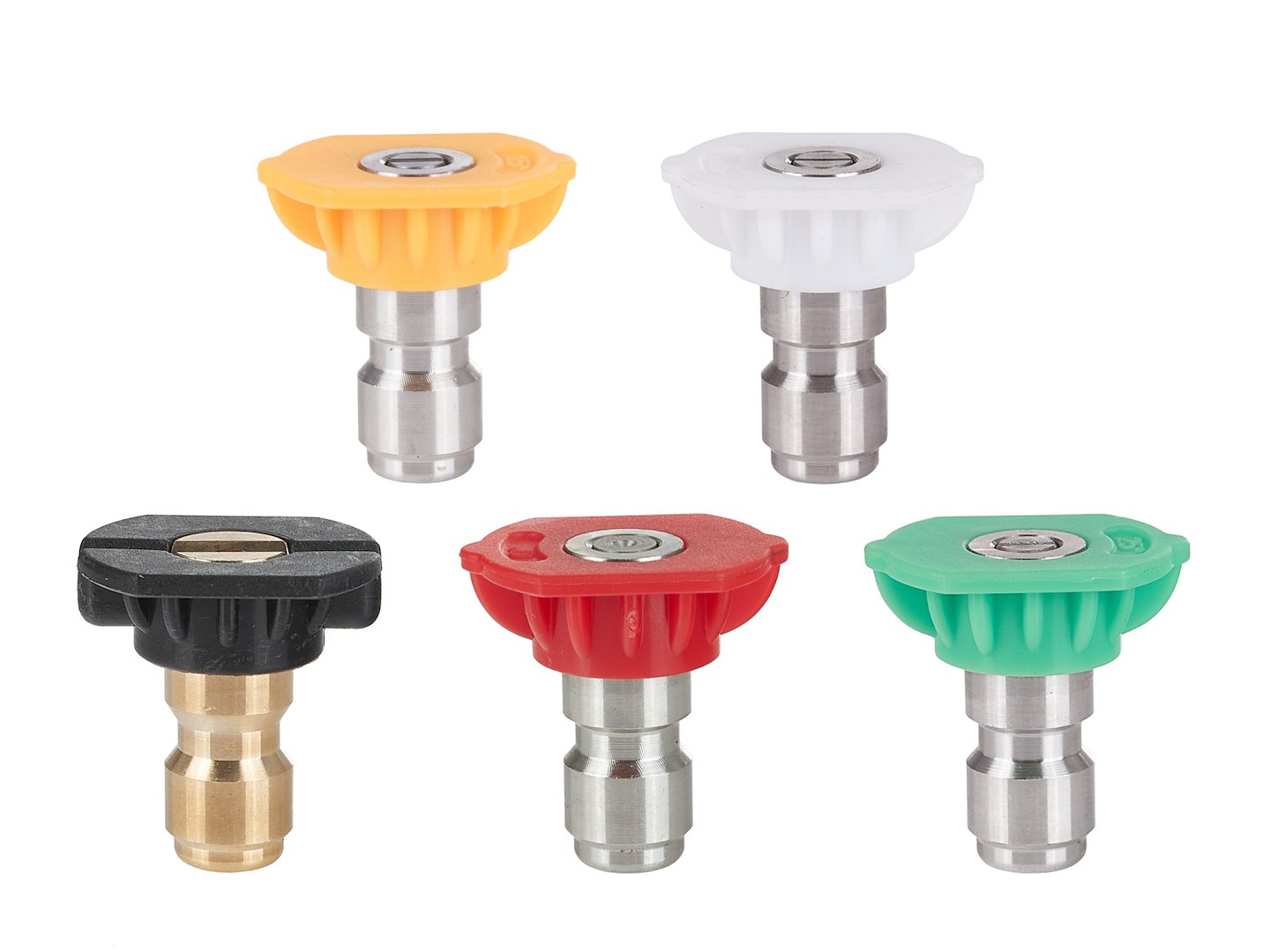 Geko G73145 – Ohnutá tryska 15° + sada 5 trysek pro vysokotlaké čističe 4