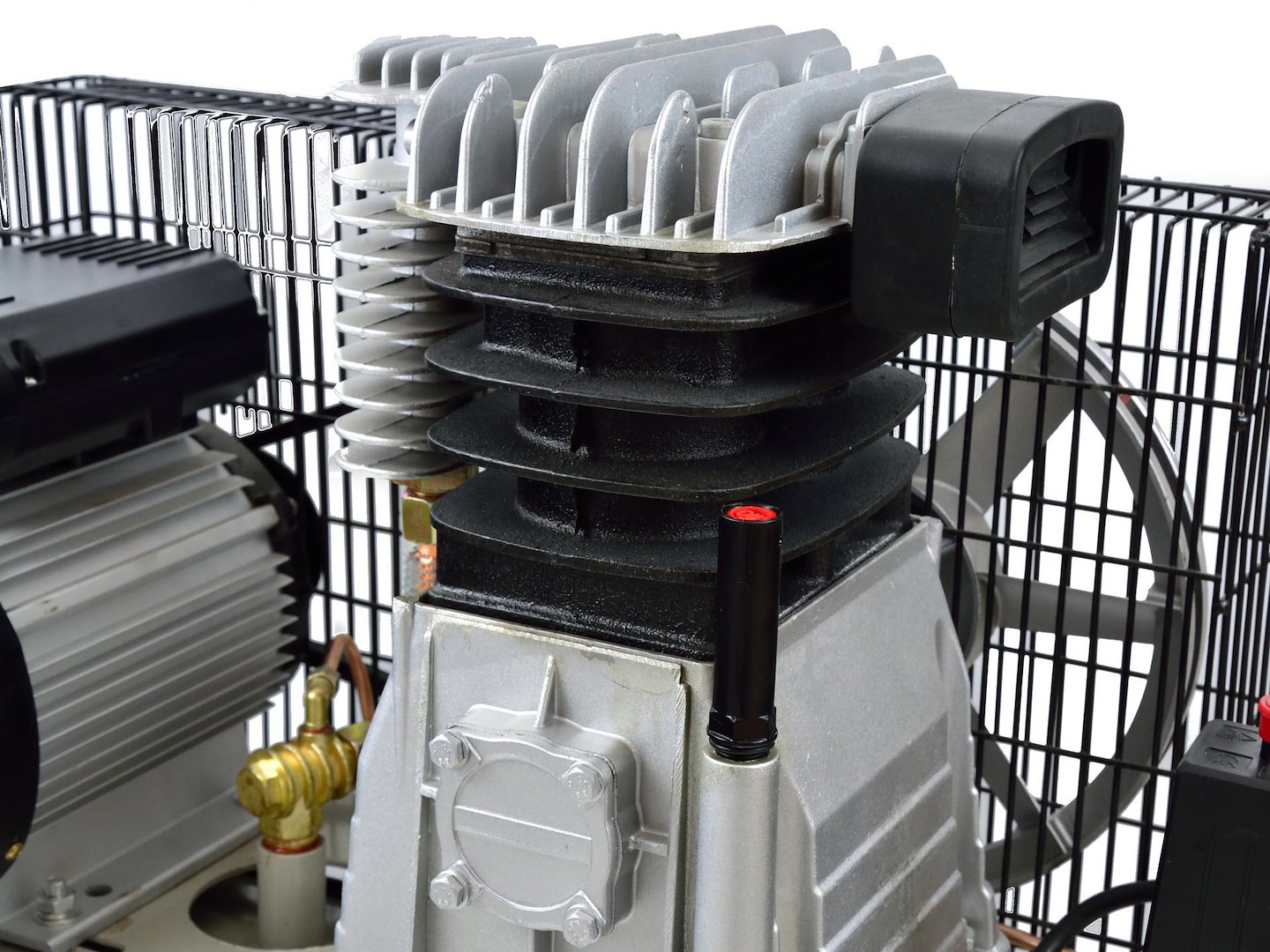 Olejový kompresor Geko Z BIG 100 l – 2,2 kW, 9 bar, 420 l/min 8