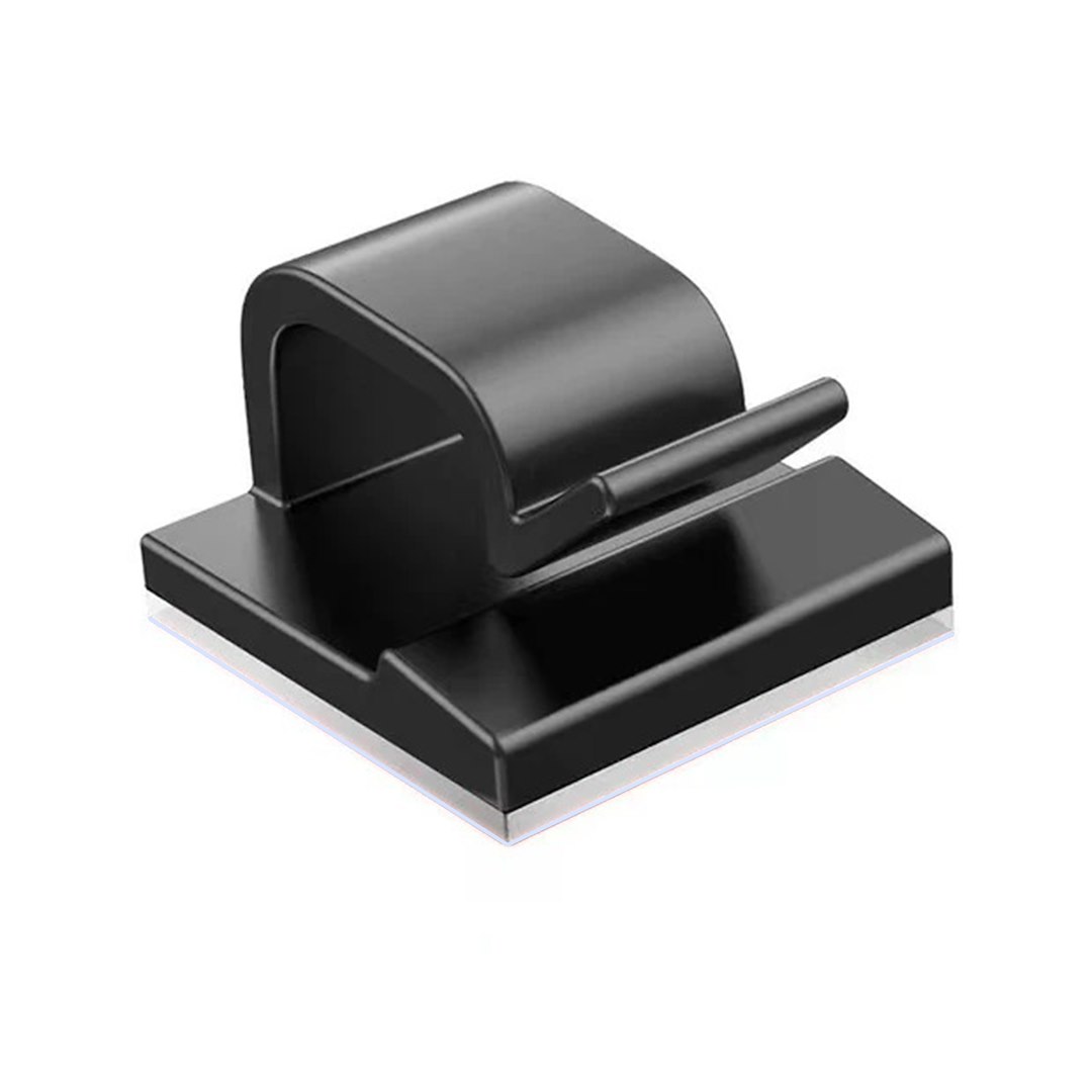 Organizer/klips na kabely sada 10 ks 14x14 mm – pohled na klips