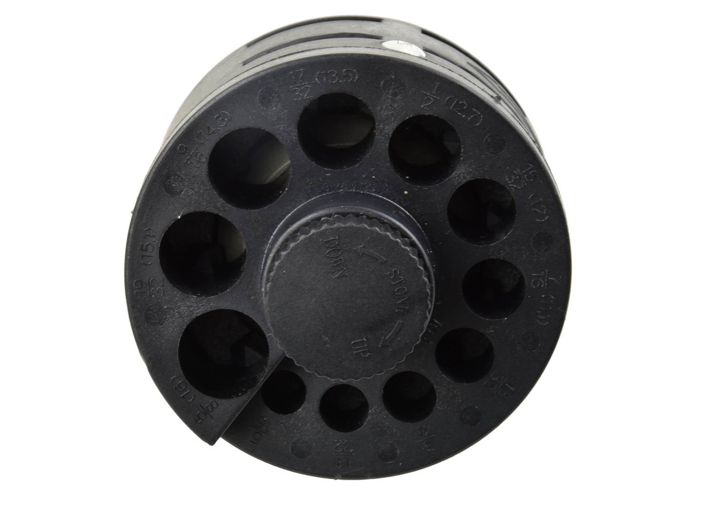 Ostřička na vrtáky 3–16 mm Geko – sada 6 kusů 6