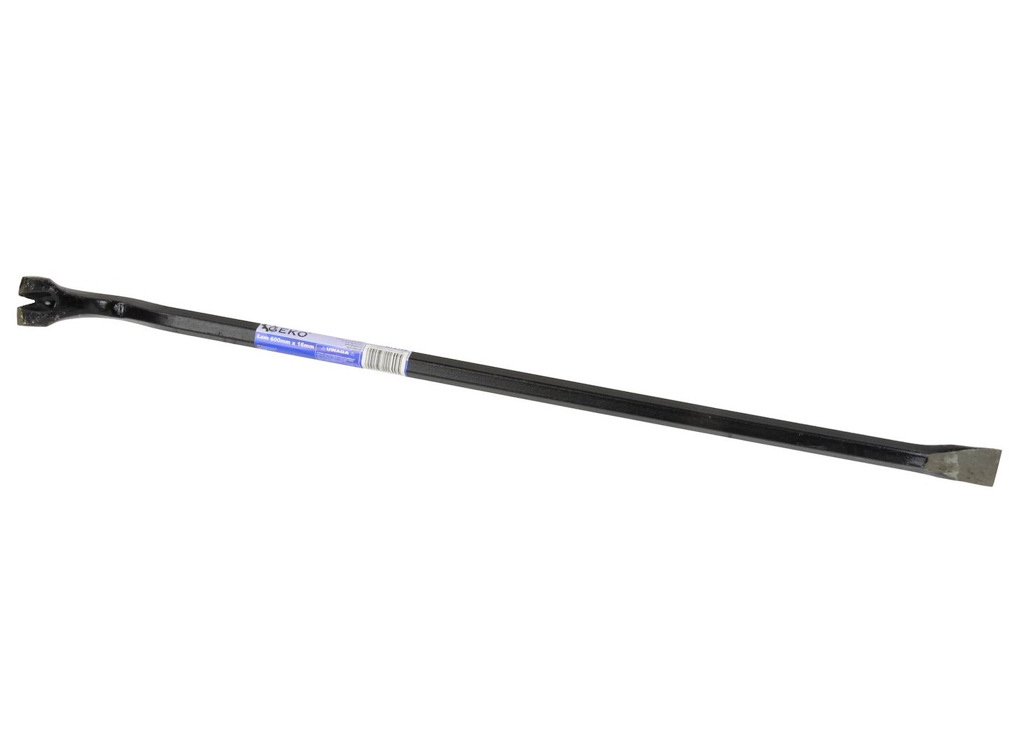 Páčidlo Geko 600 mm × 16 mm – detail lopatky