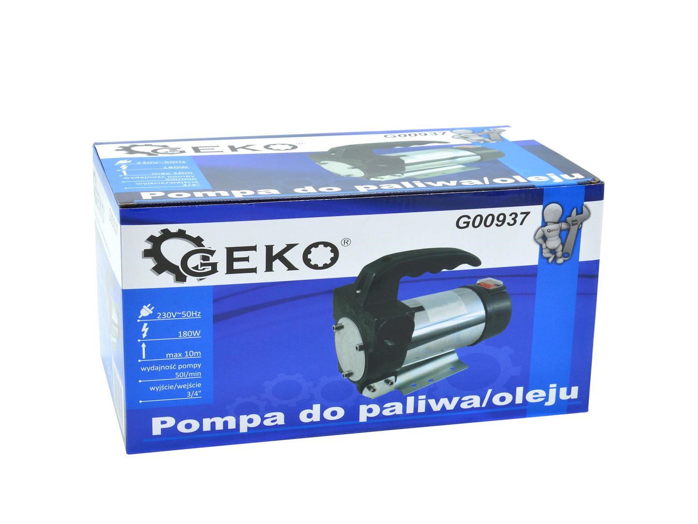 Palivové/olejové čerpadlo 230 V – Geko (G00937) 6