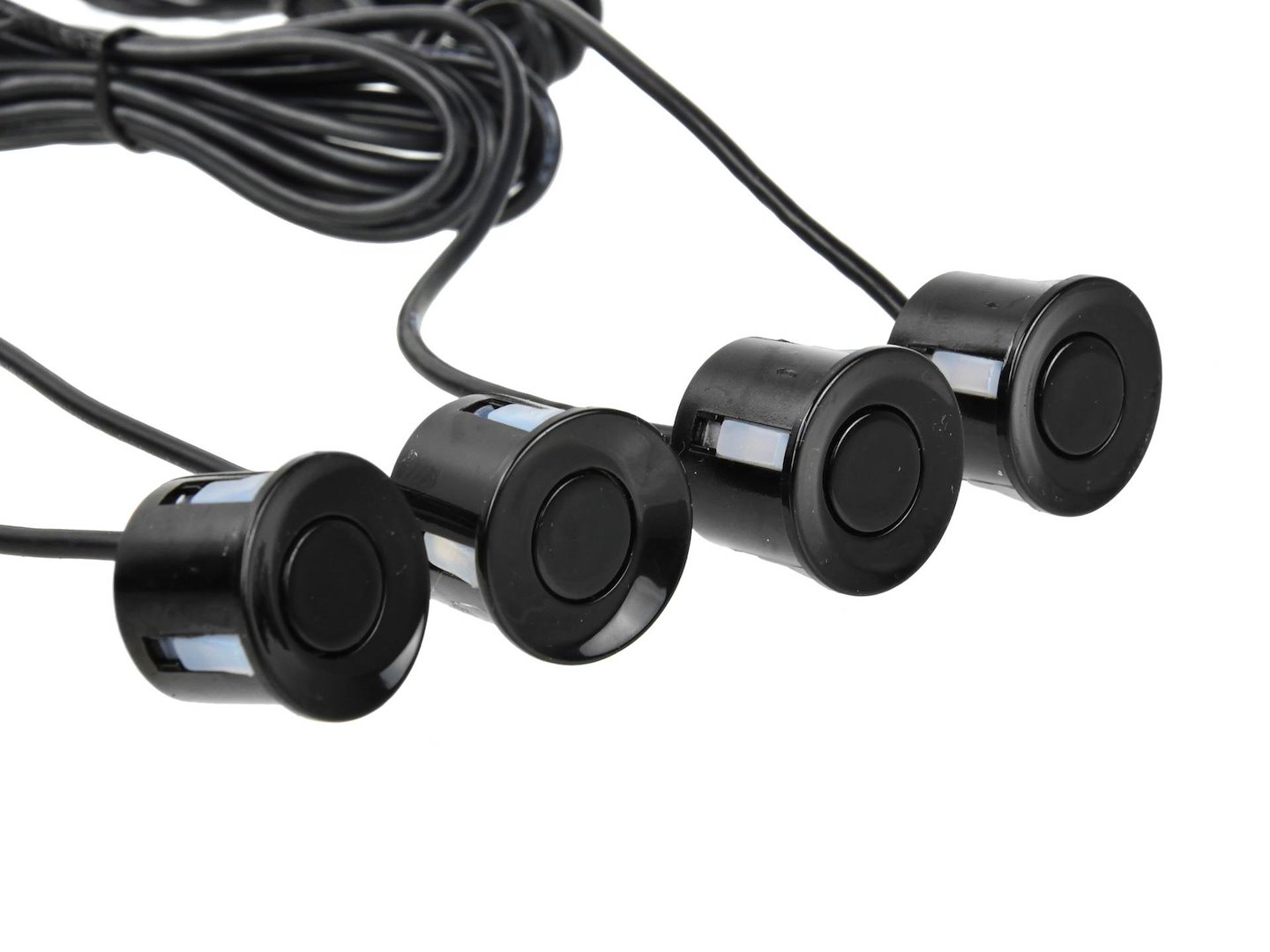 Parkovací senzor Geko Buzzer+ 4 senzory – akustický buzzer a kabely