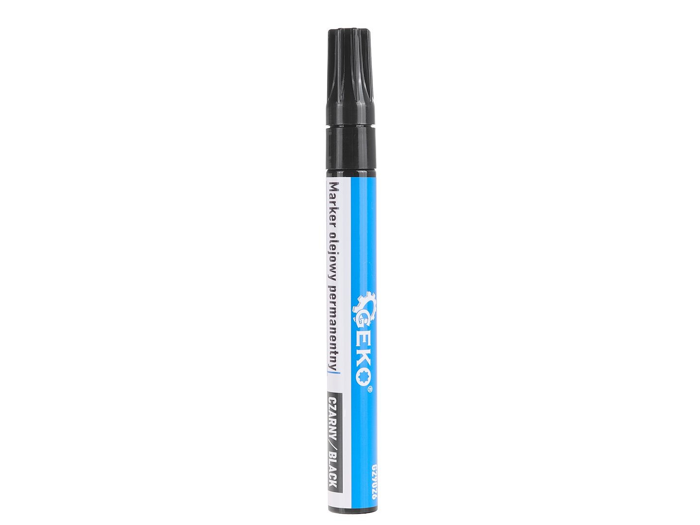 Permanentní olejový fix černý Geko – detail hrotu 2,5 mm