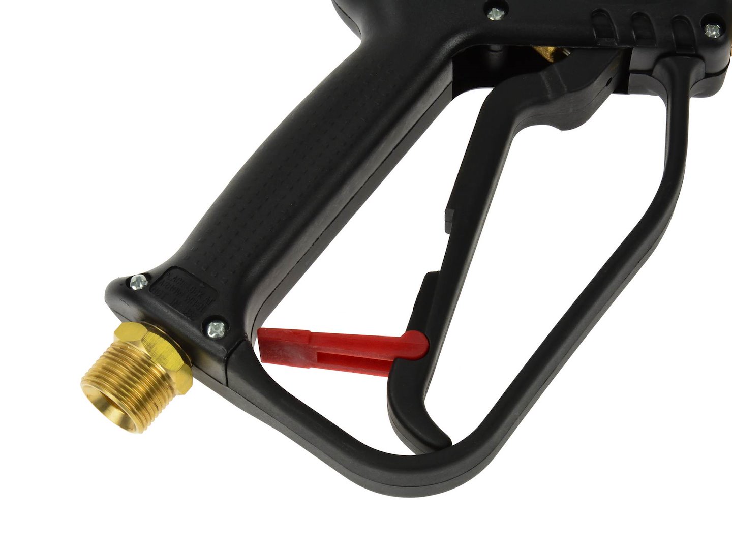 Pistole pro vysokotlaký čistič 280 BAR Geko – detail připojení